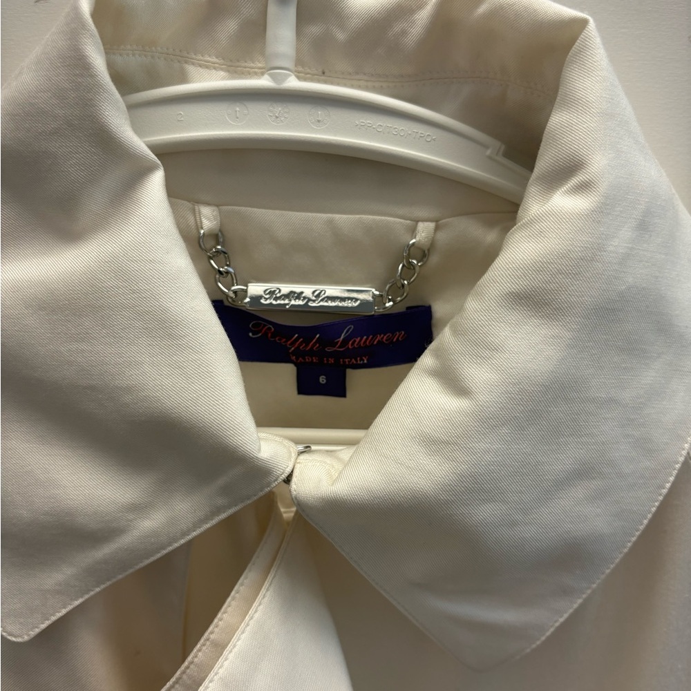 100% Silk Trench Coat - Picture 2 of 7